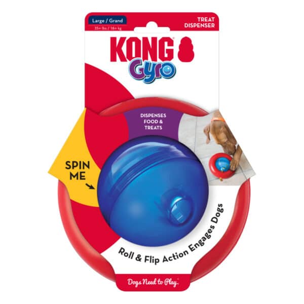 KONG Gyro Treat Dispensing Ball for Dogs