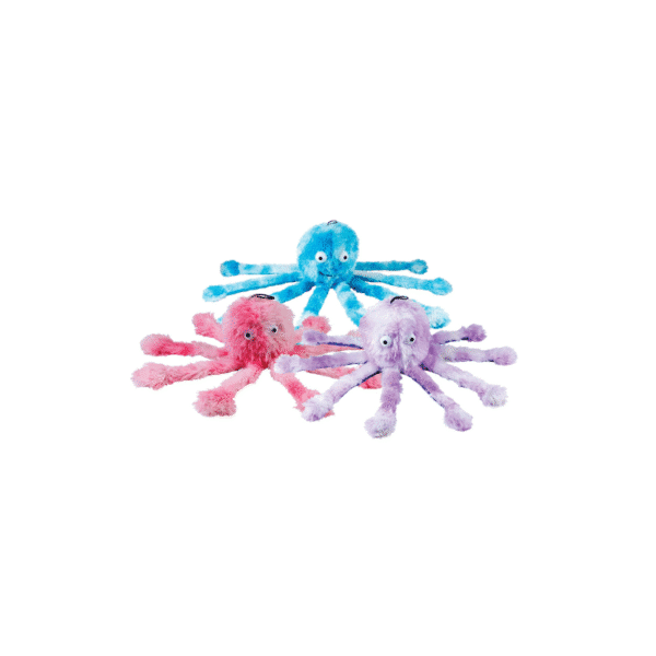 Reef Daddy Octopus Dog Toy – (Blue/Purple/Pink)