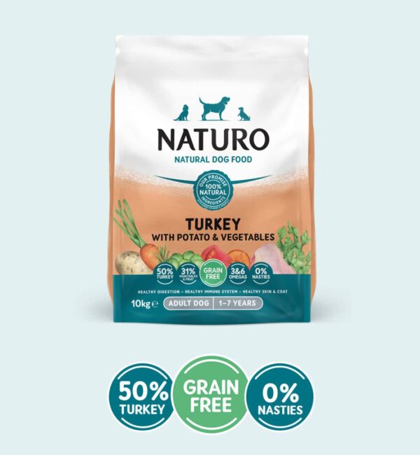 Adult Dog Turkey & Potato with Veg | Grain Free 10kg