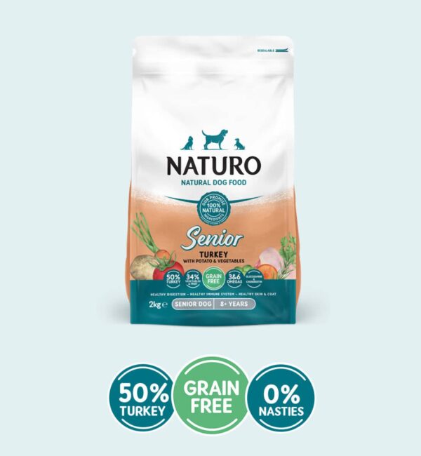 Senior Dog Turkey & Potato with Veg | Grain Free 2kg